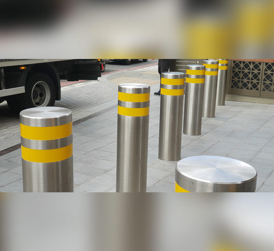 HVM Bollard | Anti-Terrorism Bollard | Kent Stainless